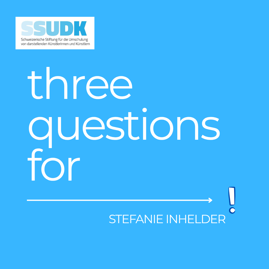 3 questions for Stefanie Inhelder